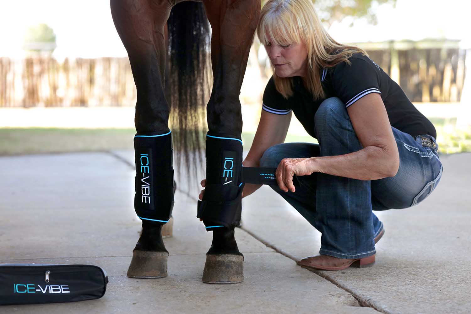 Ice Vibe Therapy Boot for Horses, 2 Pack - Nail Gallerys