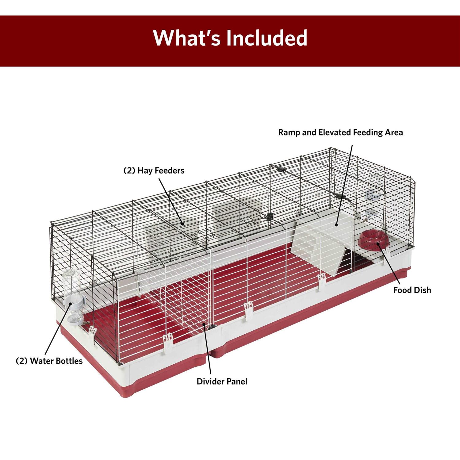 Midwest Homes for Pets Wabbitat Deluxe Rabbit Home - Nail Gallerys