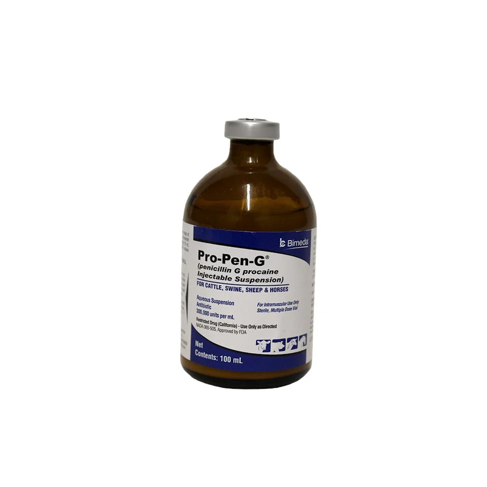 Rx Pro Pen G (penicillin G procaine) Injectable Solution for Cattle, Sheep, Swine, & Horses - Nail Gallerys