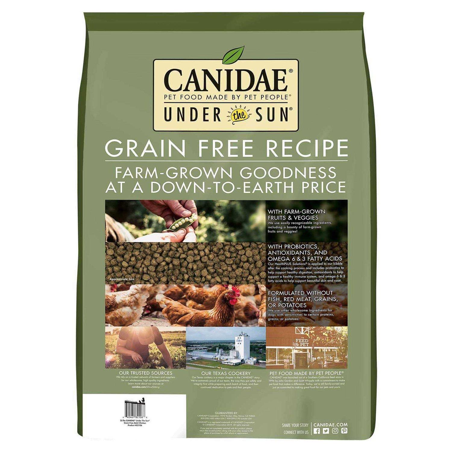 Canidae Under the Sun Grain-Free Dry Dog Food Chicken - Nail Gallerys