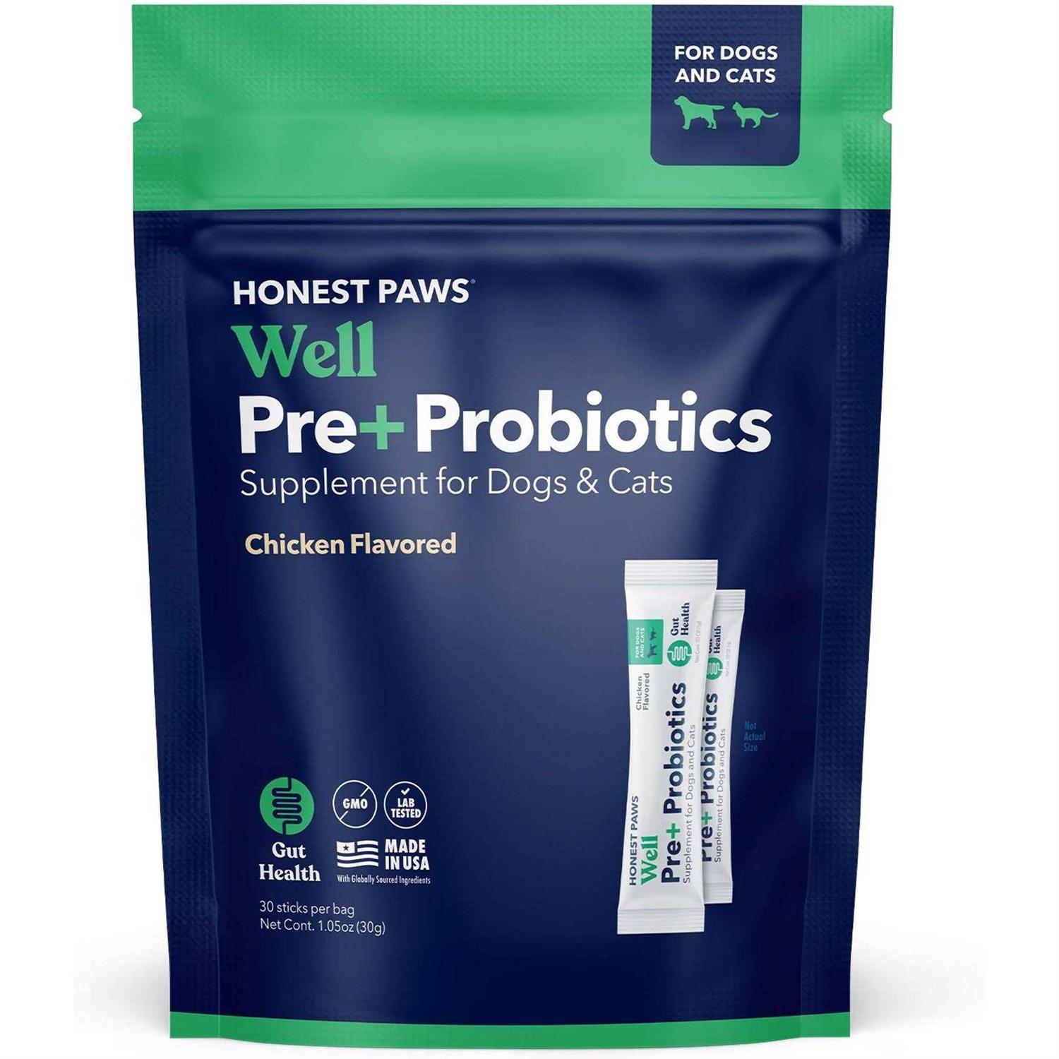 Honest Paws Probiotics for Dogs Made in USA Dog Probiotic Powder with Prebiotic for Healthy Gut, Digestive and Immune Support - Nail Gallerys