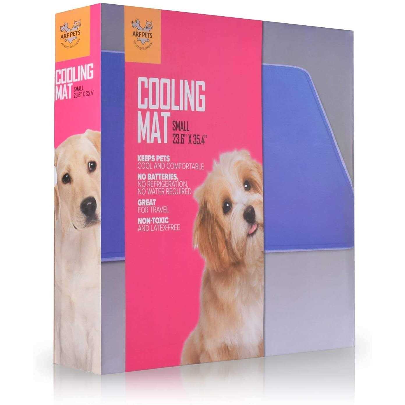 Arf Pets Pet Dog Self Cooling Mat Pad for Kennels Crates and Beds - Nail Gallerys