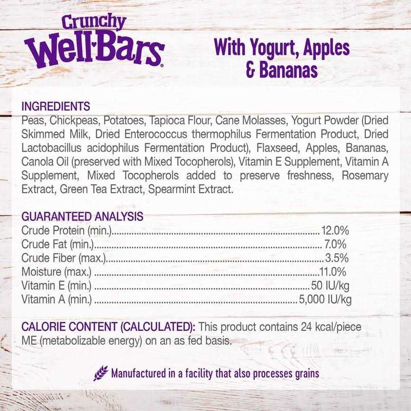 Wellness Crunchy Wellbars Dog Treats - Nail Gallerys