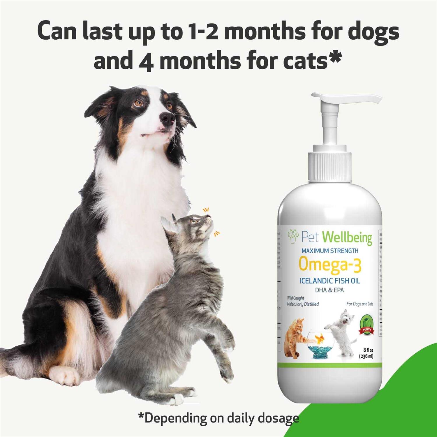 Pet Wellbeing Omega-3 Skin and Itch Support for Cats and Dogs - Nail Gallerys