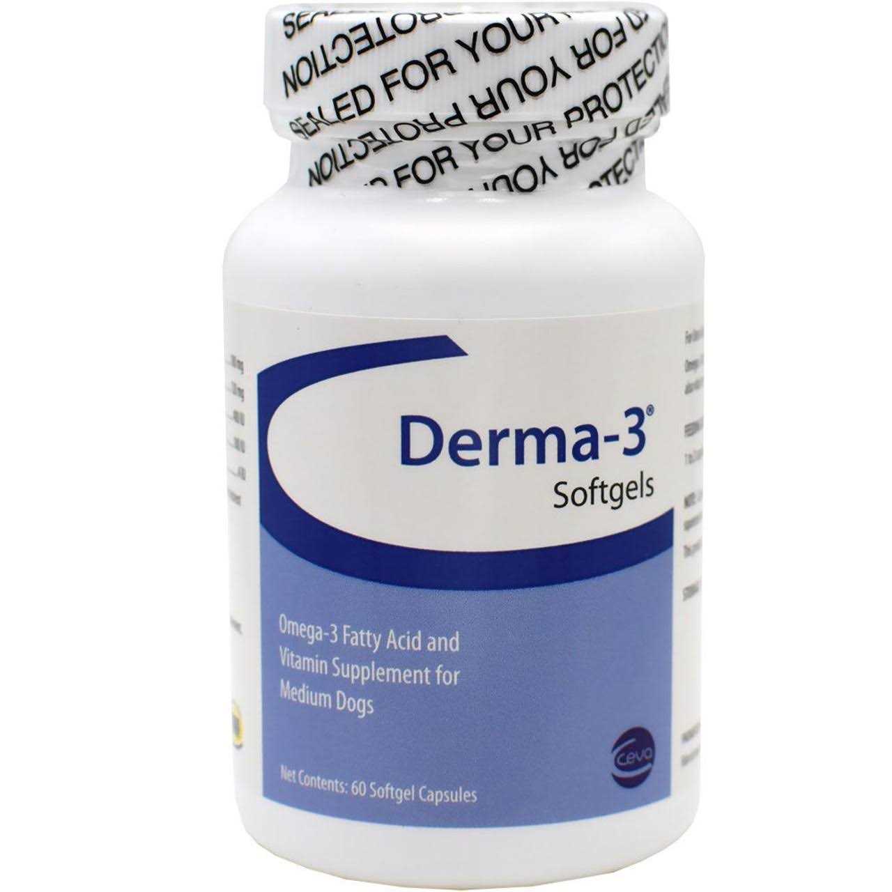 Derma-3 Large Breed Softgels - Nail Gallerys