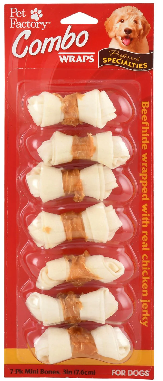 Beefhide with Chicken Combo Wraps Dog Chews - Nail Gallerys