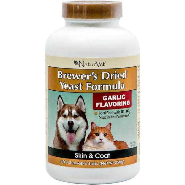 NaturVet Brewer’s Dried Yeast Formula with Garlic - Nail Gallerys