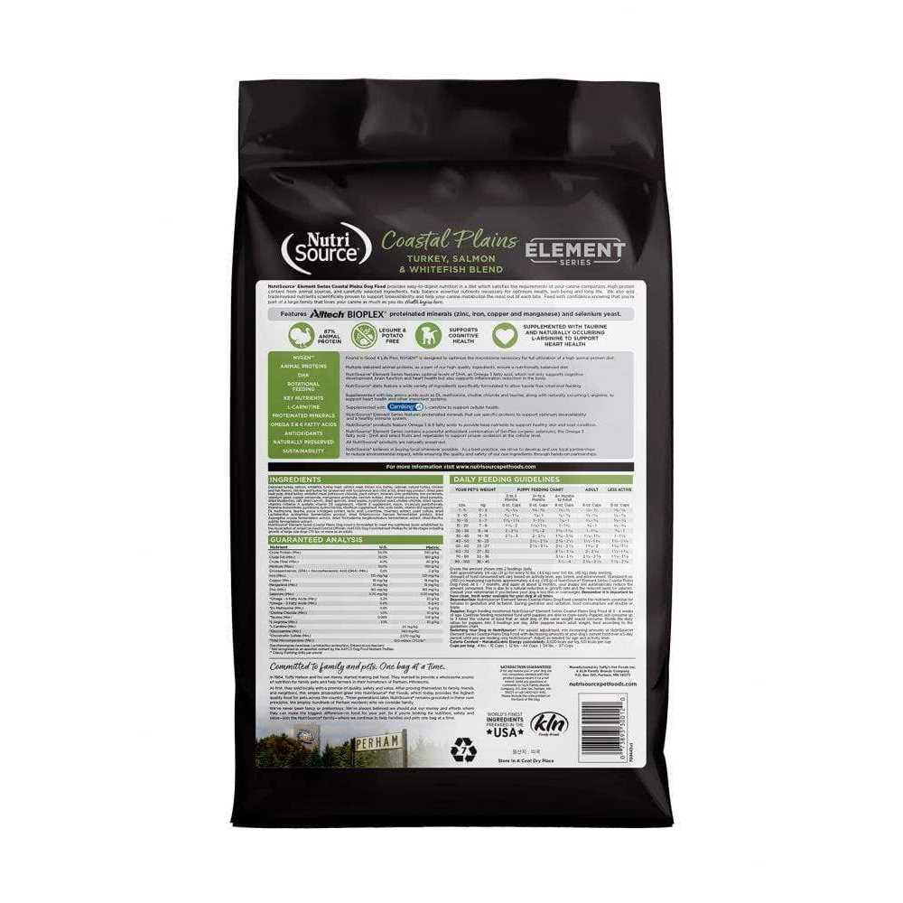 NutriSource Element Series Coastal Plains Recipe Dry Dog Food - Nail Gallerys