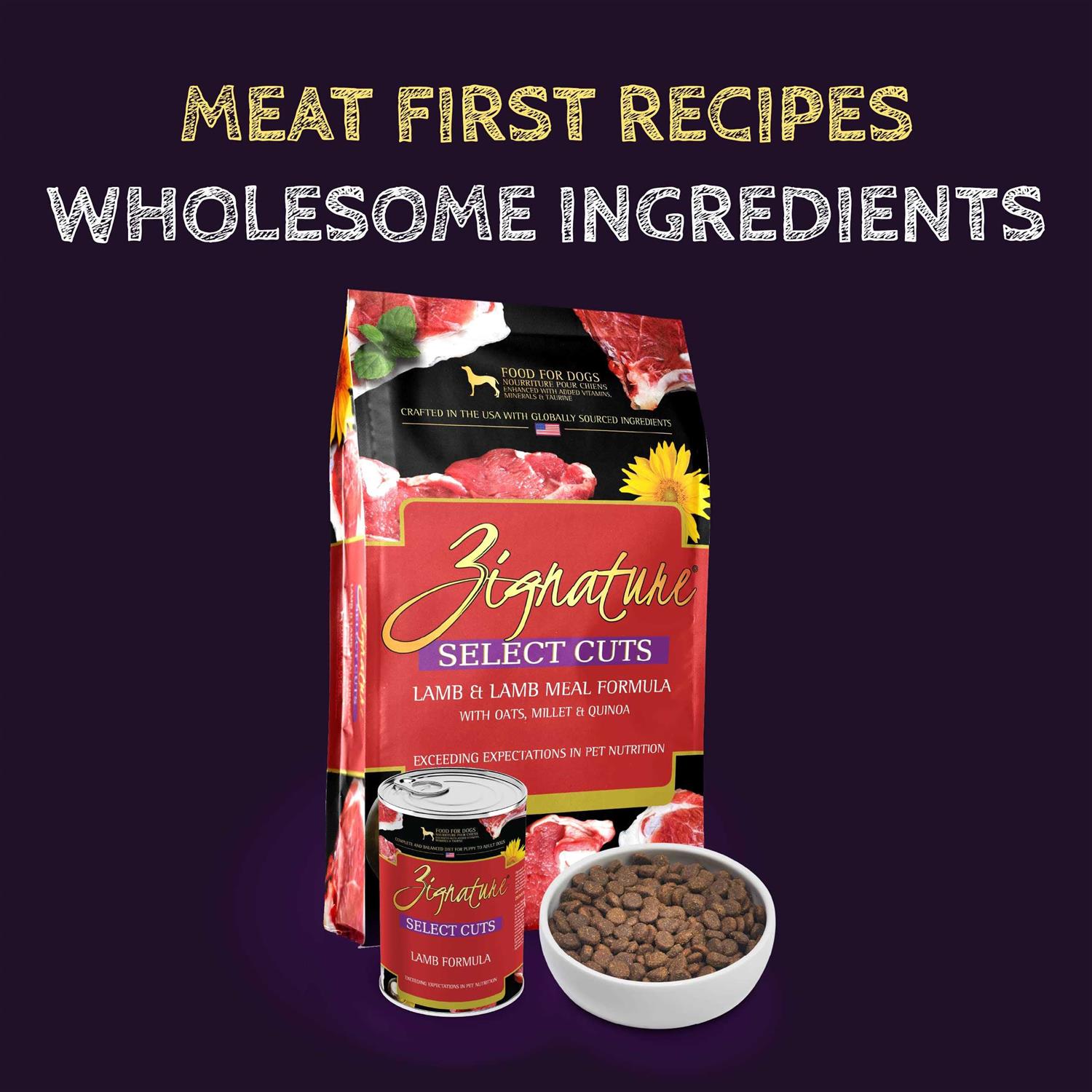 Zignature Select Cuts Lamb Formula Dry Dog Food - Nail Gallerys