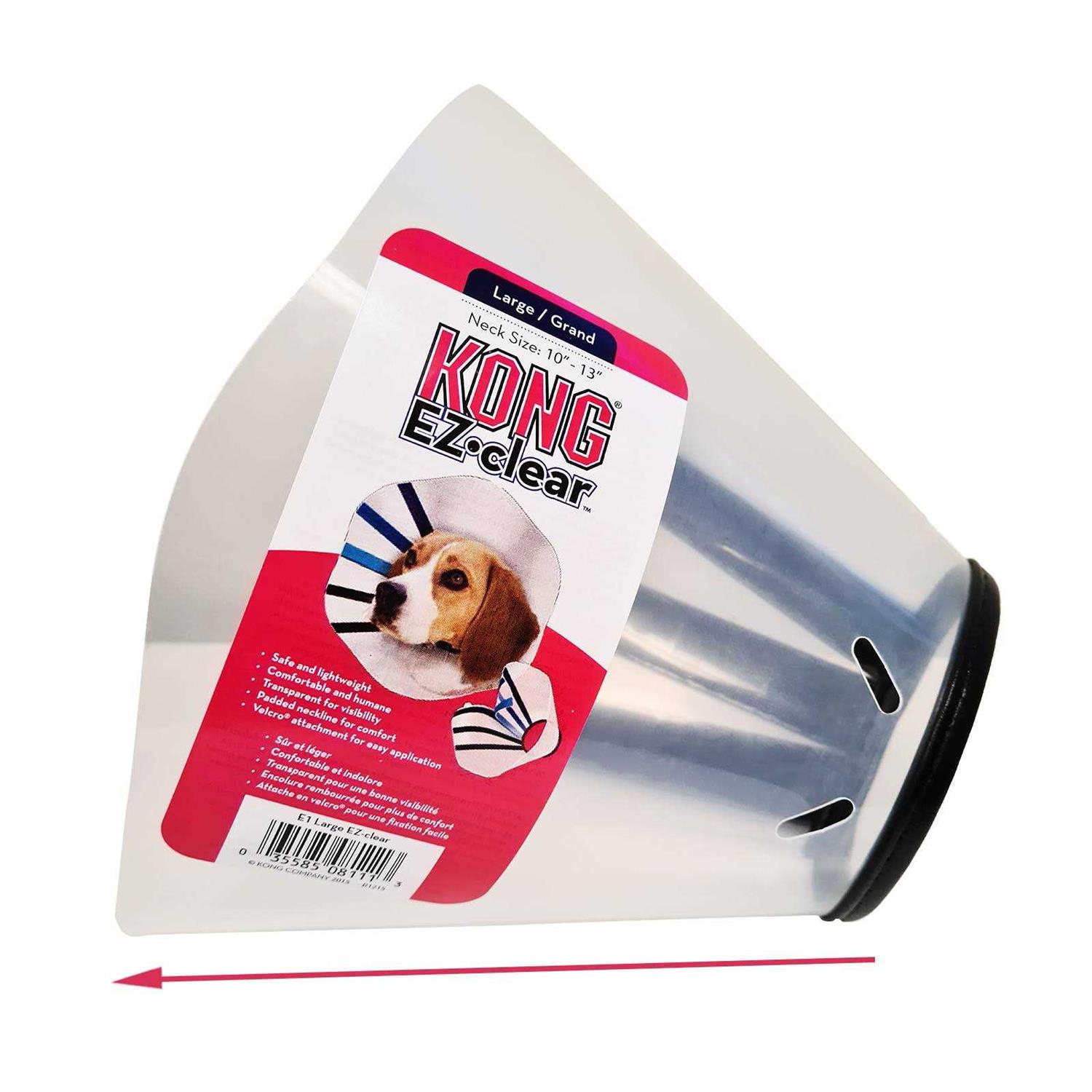 Kong EZ Clear Collar - Nail Gallerys