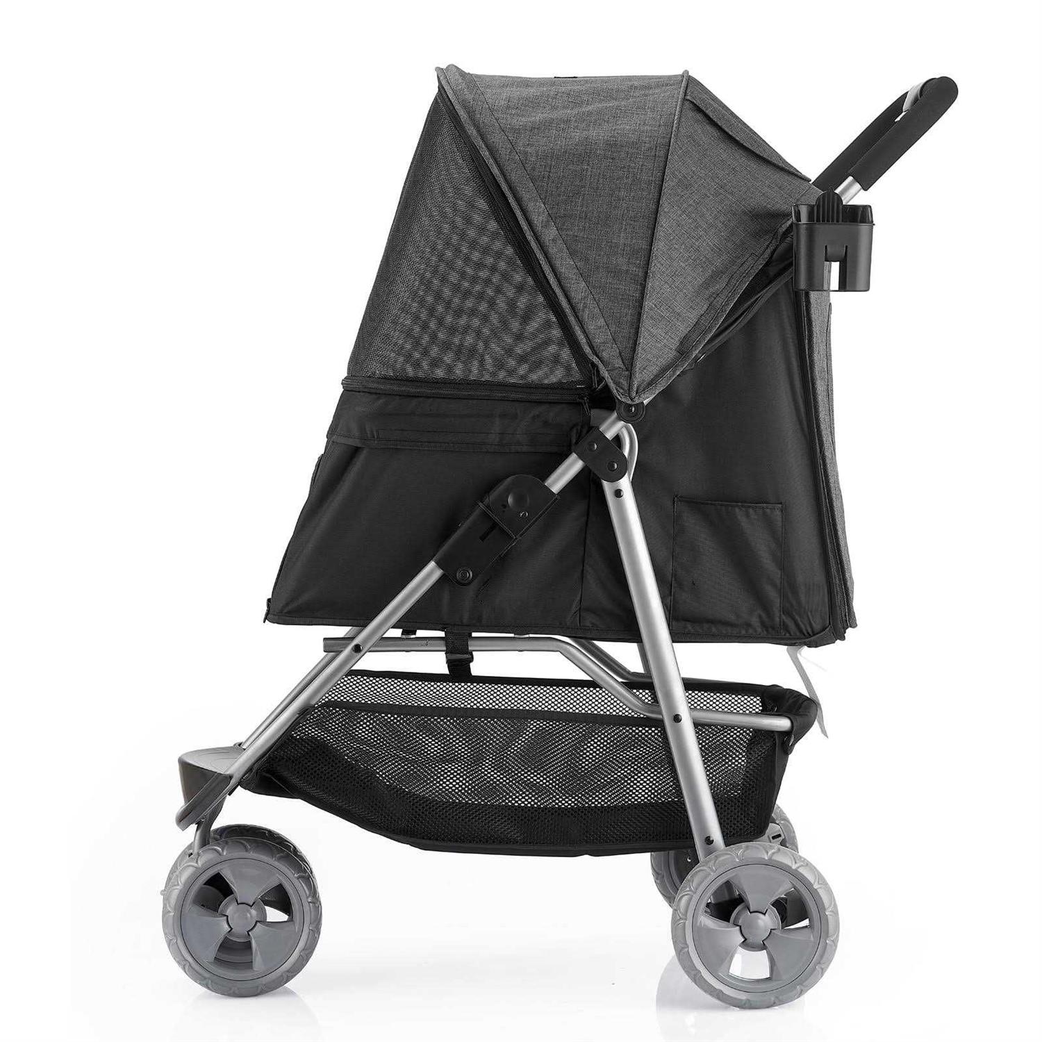 Favonius poupee 3 Wheel Pet Strollers for Small Medium Dogs & Cats - Nail Gallerys
