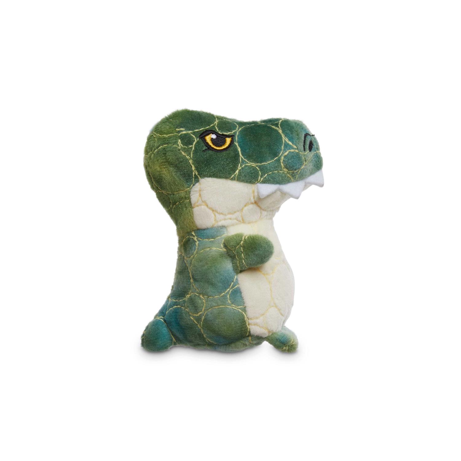 Leaps & Bounds Ruffest & Tuffest T-Rex Tough Plush Dog Toy with Kevlar Stitching - Nail Gallerys