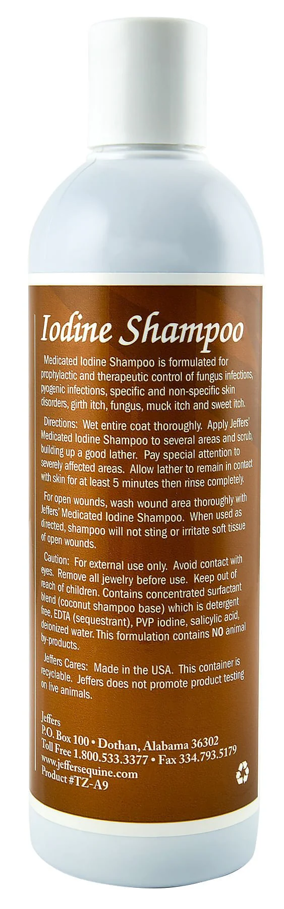 Equine Iodine Horse Shampoo - Nail Gallerys