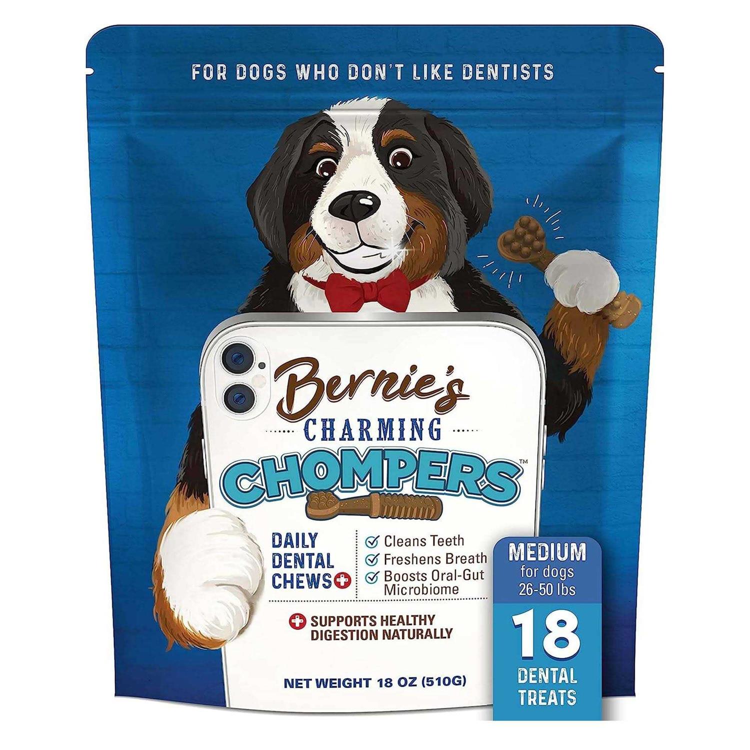 Bernie’s Charming Chompers Daily Dental Chews Dogs - Nail Gallerys