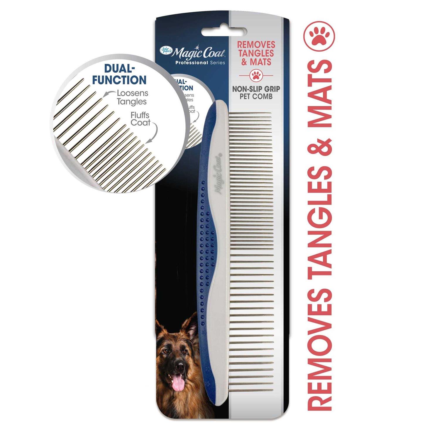 Magic Coat Professional Series Non-Slip Grip Pet Comb - Nail Gallerys