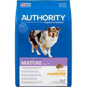 Authority Chicken Rice Formula Senior Dry Dog Food - Nail Gallerys