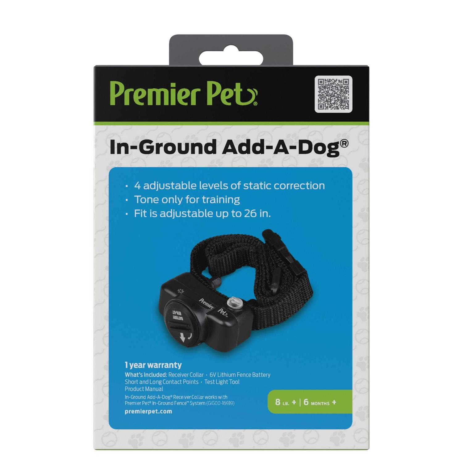 Premier Pet In-Ground Add-A-Dog Adds Unlimited Dogs to Premier Pet In-Ground Fence, Additional or Replacement Collar - Nail Gallerys