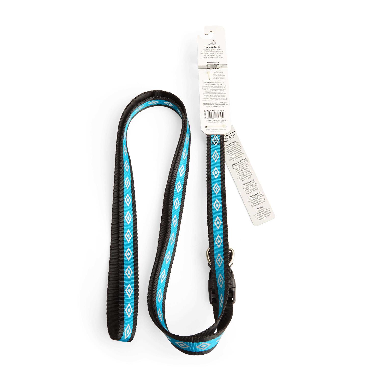 YOULY The Wanderer Diamond Multipurpose Dog Lead - Nail Gallerys