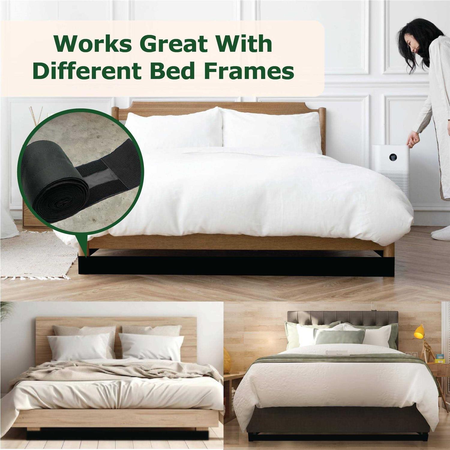 ecohomes under bed blocker for pets under the bed gap blocker keeps out toys, pet dogs and cats from going underneath your - Nail Gallerys