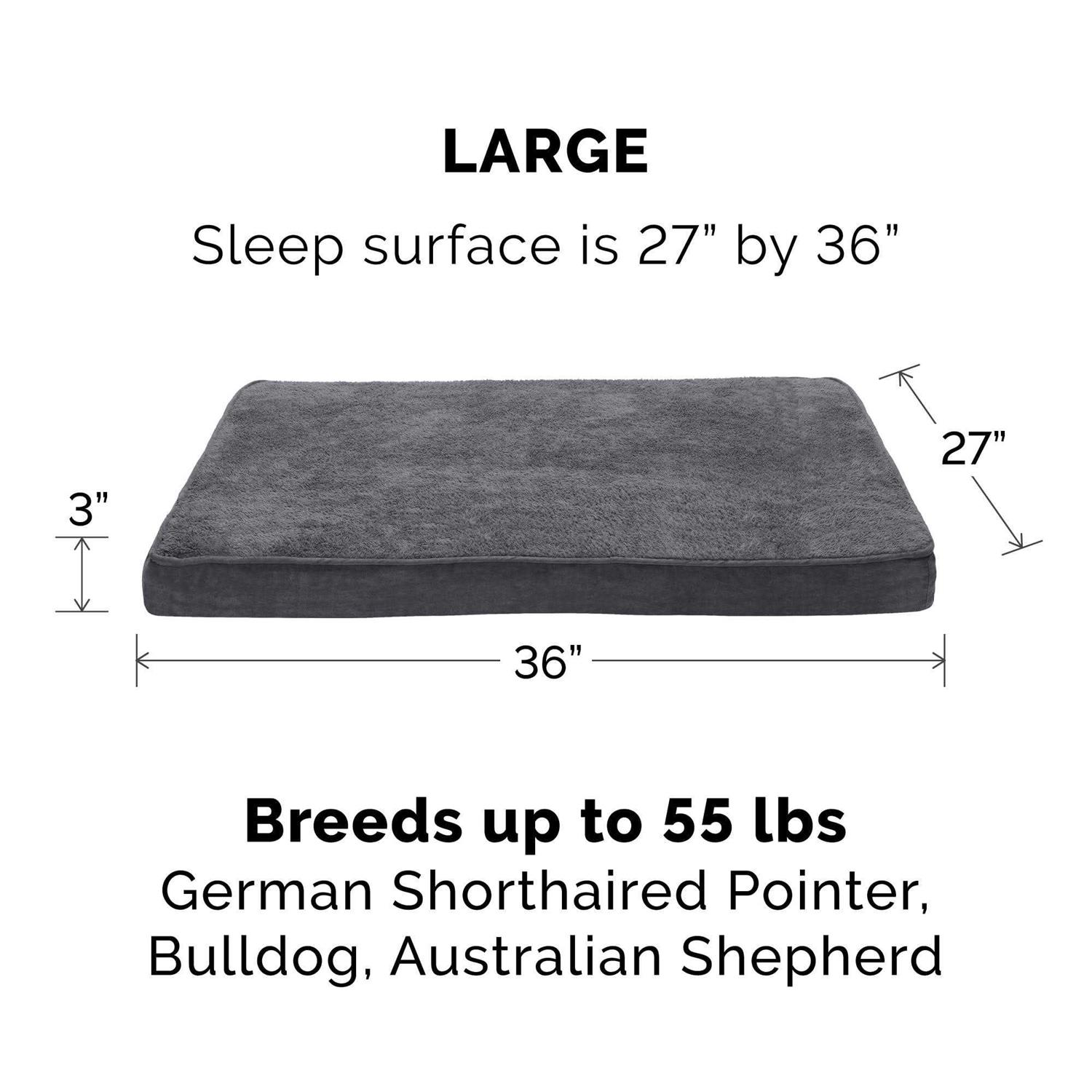 FurHaven Deluxe Suede Pet Bed - Nail Gallerys