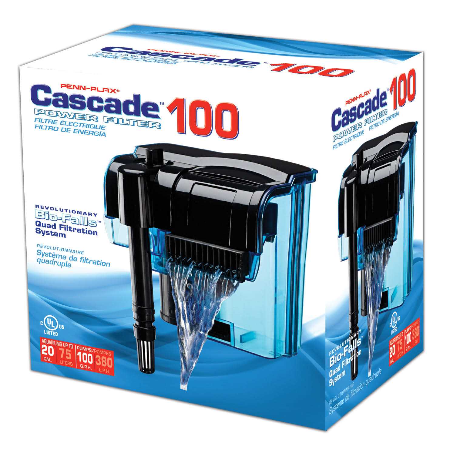 Penn-Plax Cascade 300 Power Filter - Nail Gallerys