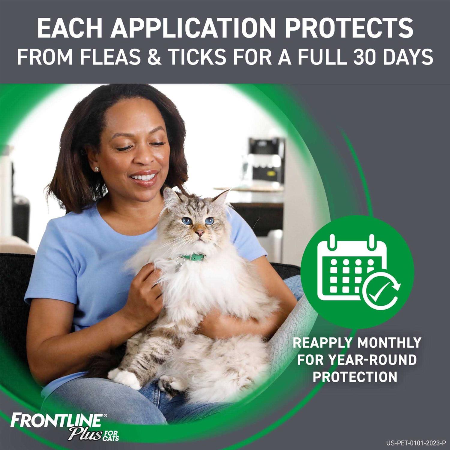 Frontline Plus Flea & Tick for Cats - Nail Gallerys