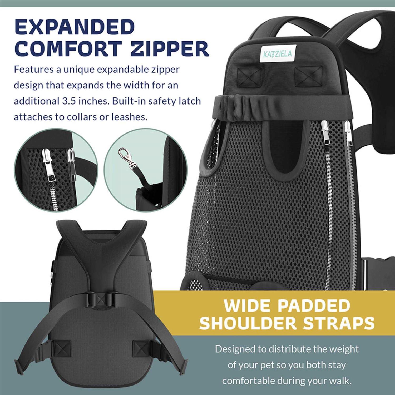 Katziela Kangaroo Pouch Pet Carrier - Nail Gallerys