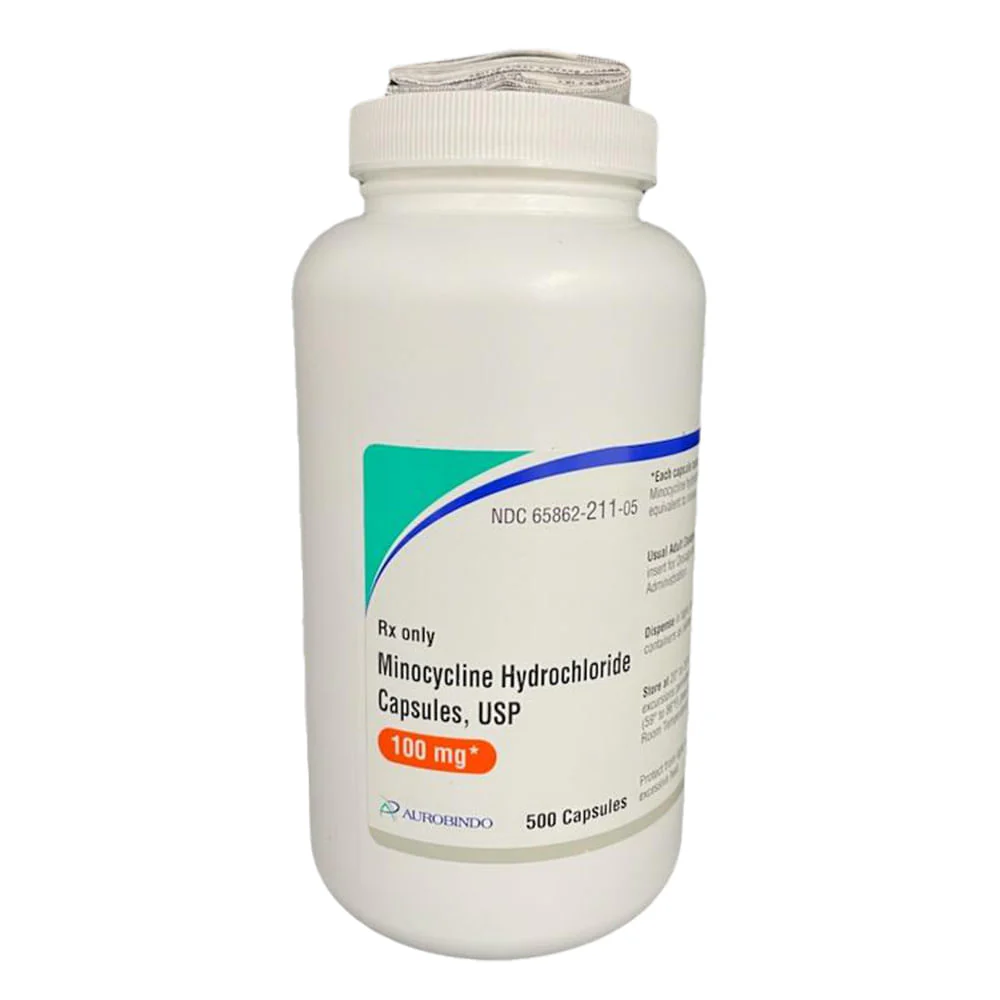 Rx Minocycline (Generic) Capsules, 100mg - Nail Gallerys