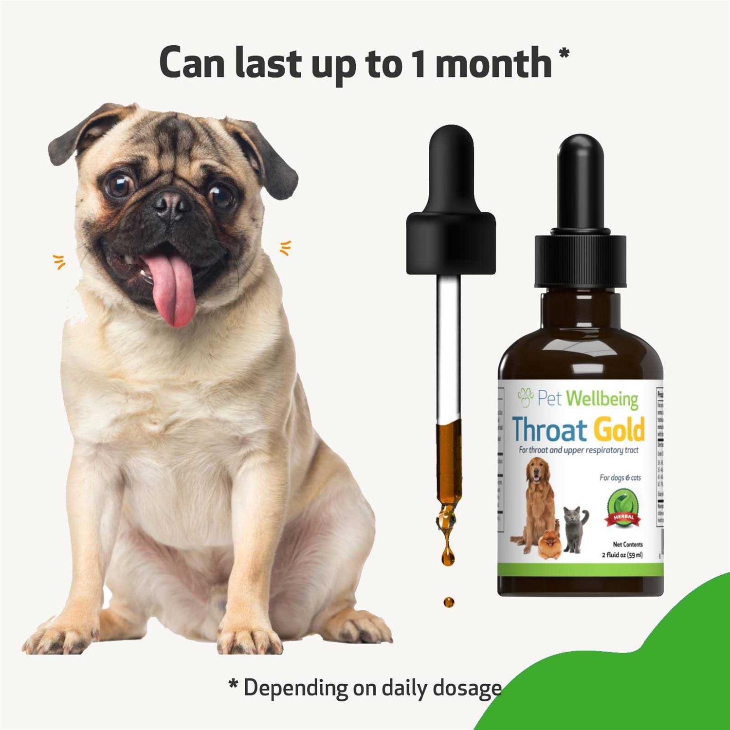 Pet Wellbeing Throat Gold for Dogs - Nail Gallerys