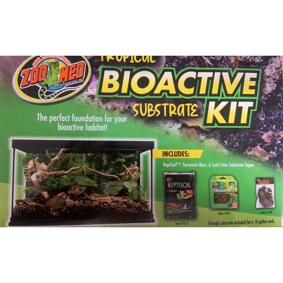 Zoo Med Tropical Bioactive Substrate Kit - Nail Gallerys