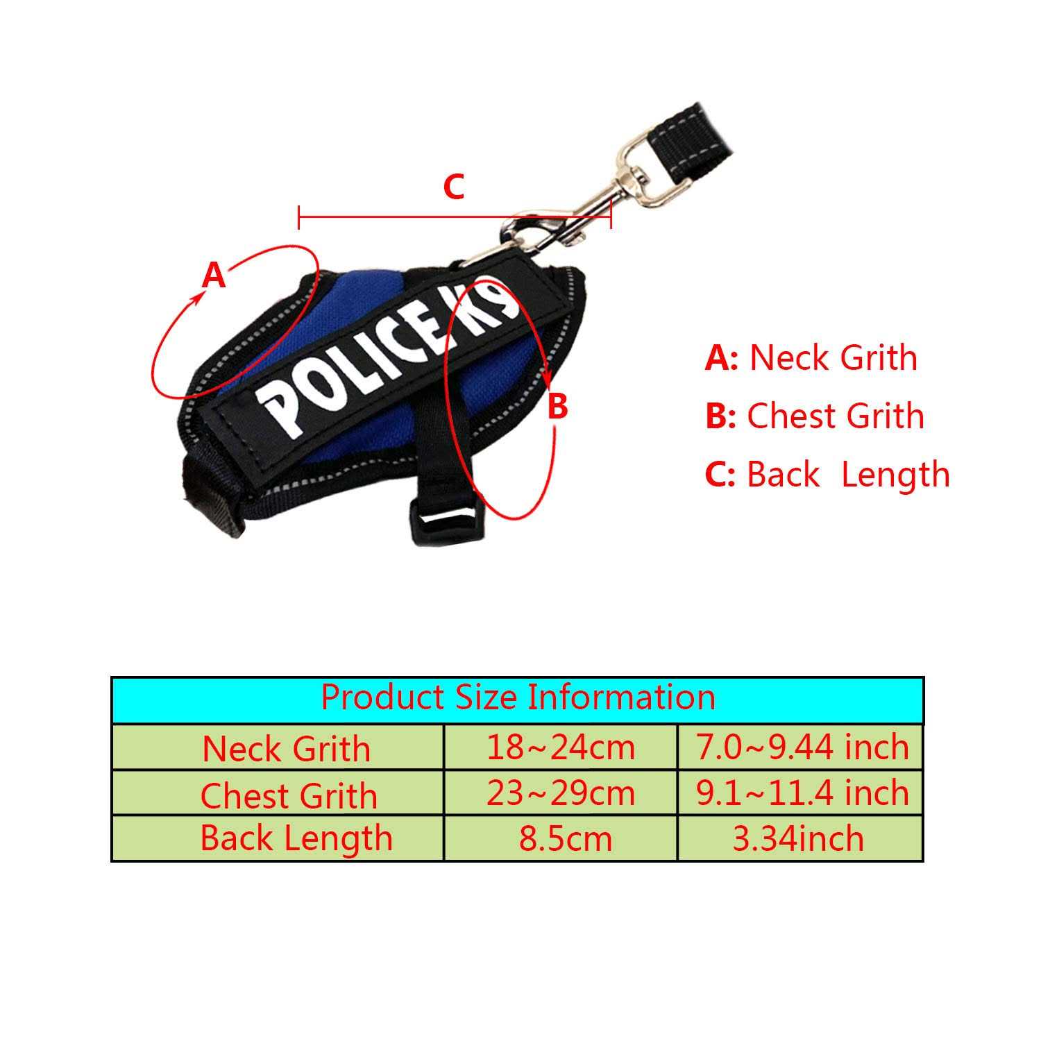 Vehomy Rabbit Harness with Leash for Bunny Rabbits Cats - Nail Gallerys