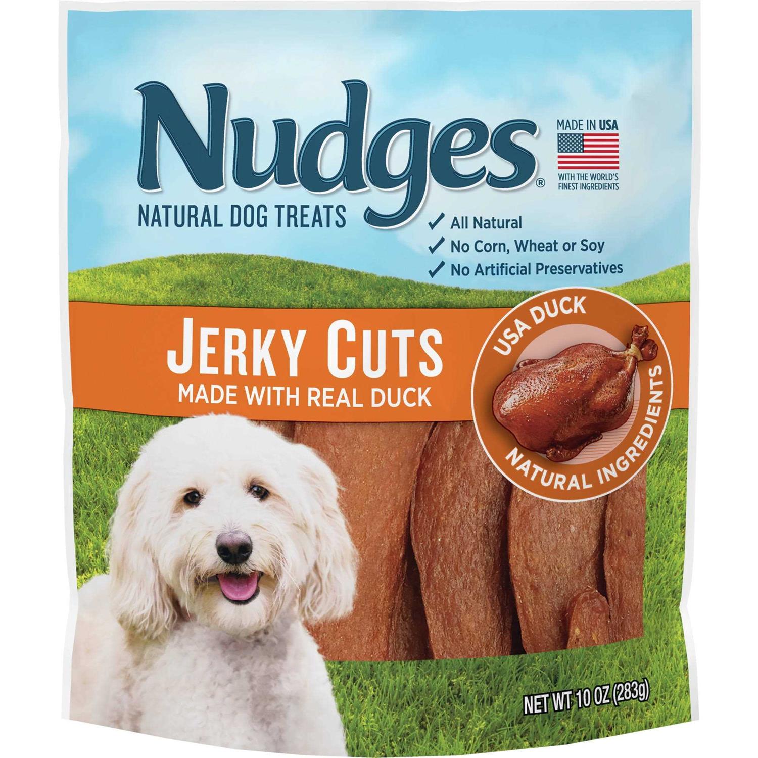 Nudges Dog Treats Jerky Cuts - Nail Gallerys