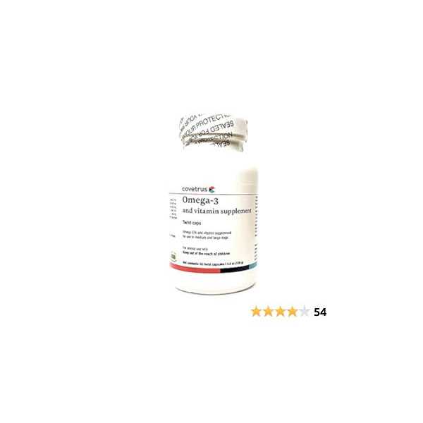 Covetrus Omega 3 Plus Twist Tips for Medium to Large Dogs 60 Capsules - Nail Gallerys