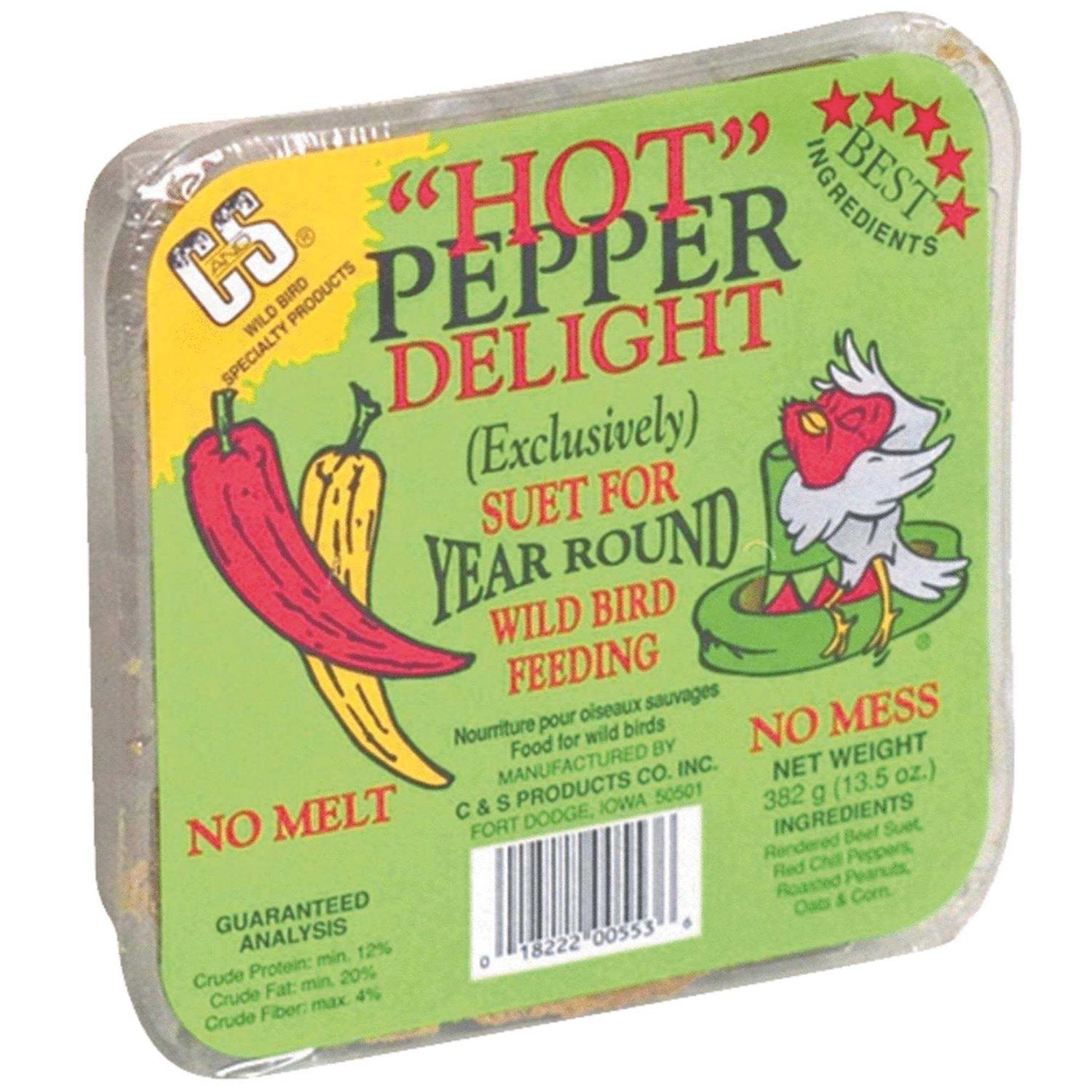C & S Hot Pepper Delight Suet - Nail Gallerys