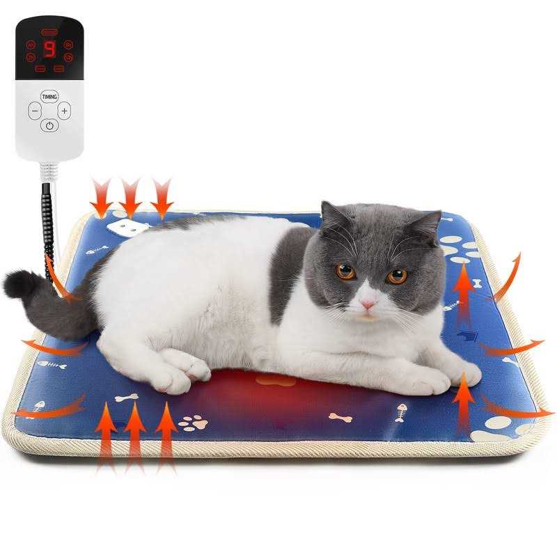 MILIFUN Pet Heating Pad for Cats Dogs Cat Heating Pad for Indoor Warming Mat - Nail Gallerys