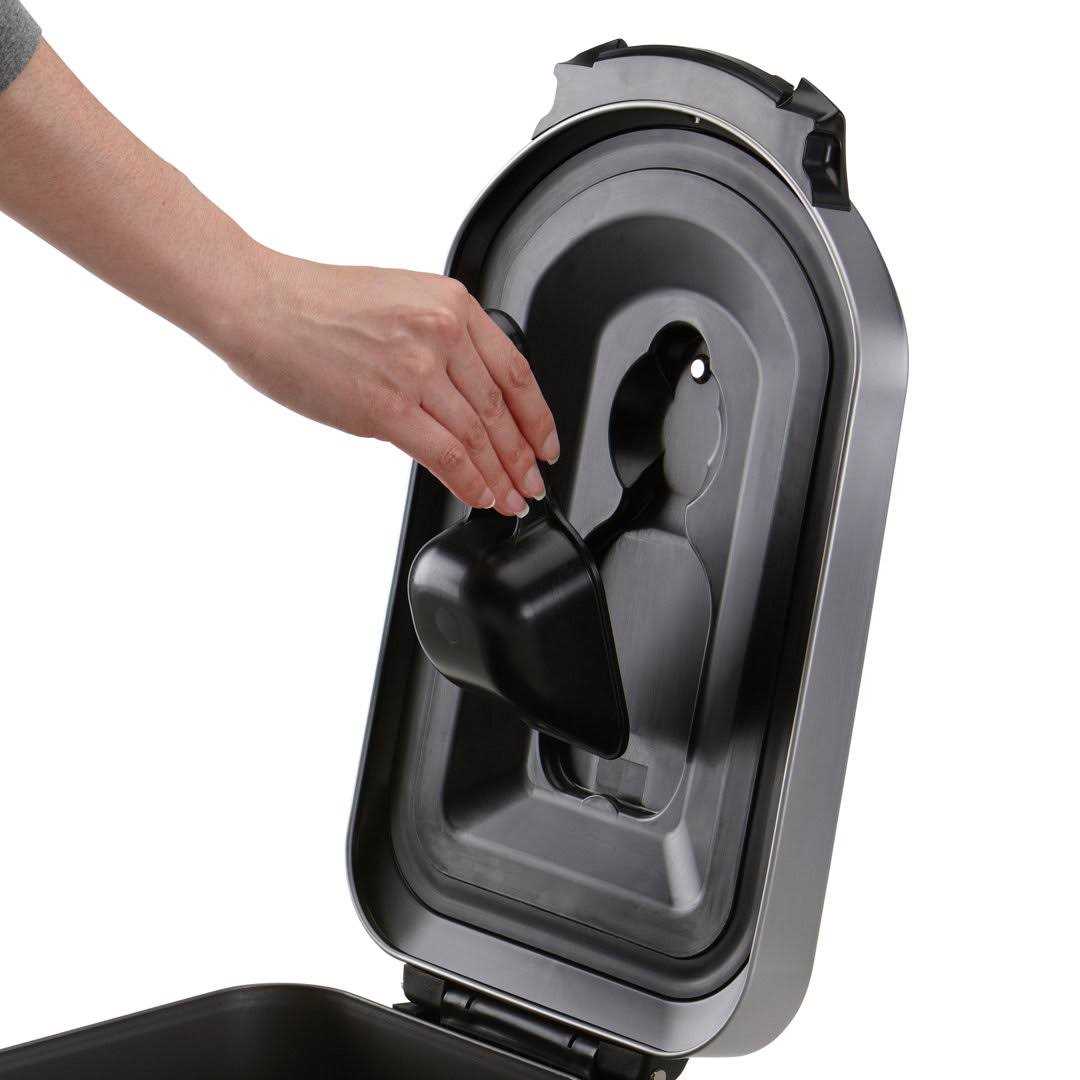 simplehuman Pet Food Can White Steel - Nail Gallerys