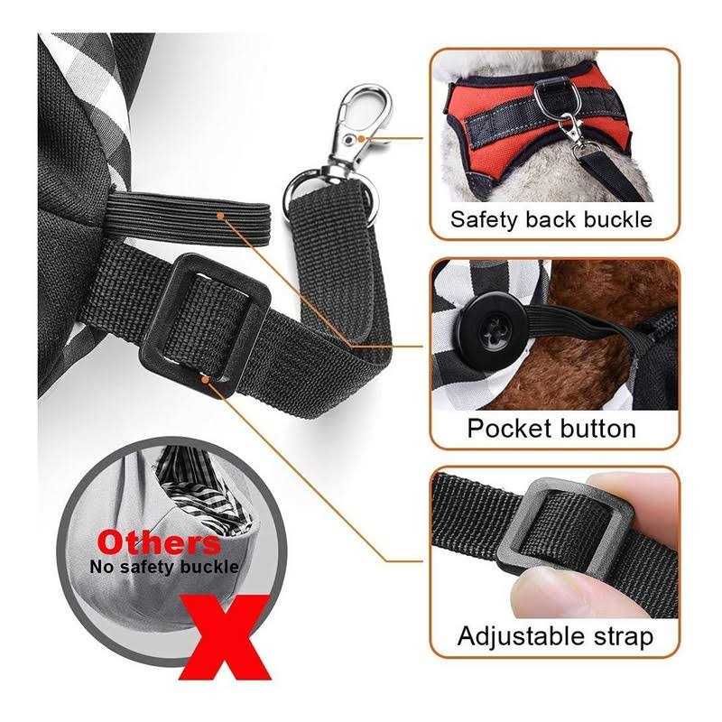 TOMKAS Dog Sling Carrier for Small Dogs Puppy Carrier for Small Dogs - Nail Gallerys