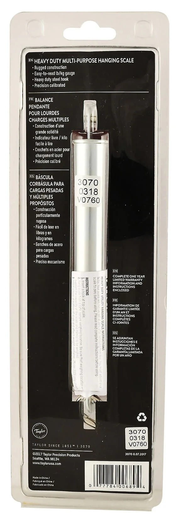 Taylor Hanging Scales - Nail Gallerys