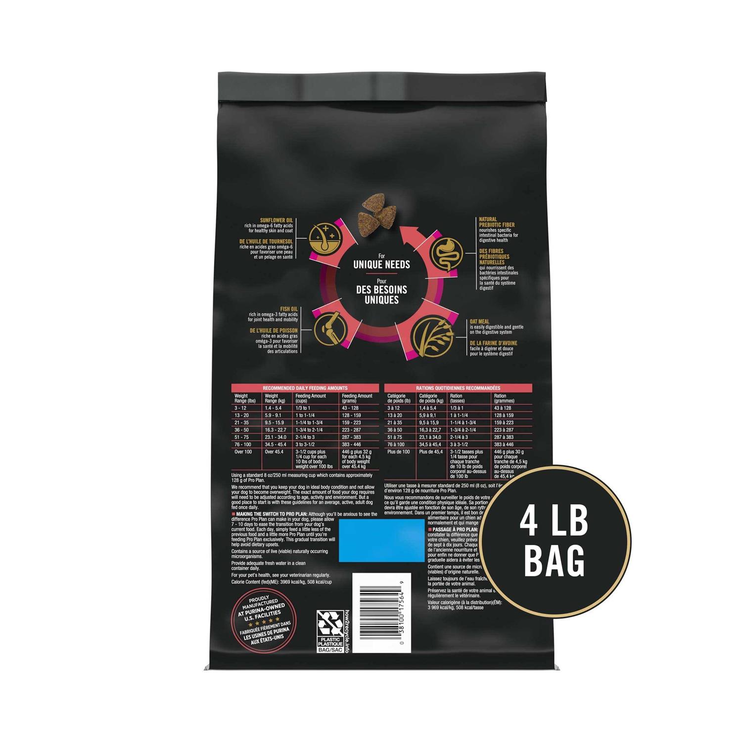 Purina Pro Plan Sensitive Skin & Stomach Oat Meal Formula Dry Dog Food - Nail Gallerys