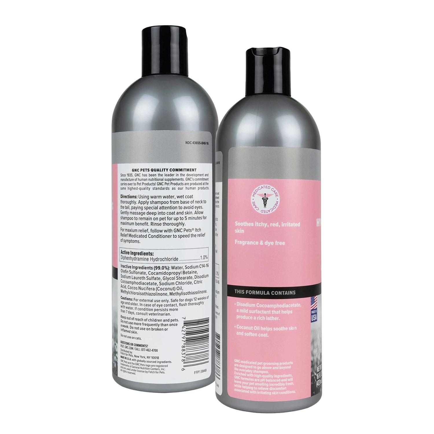 GNC Pets Ultra Medicated Hypo-Allergenic Dog Shampoo - Nail Gallerys