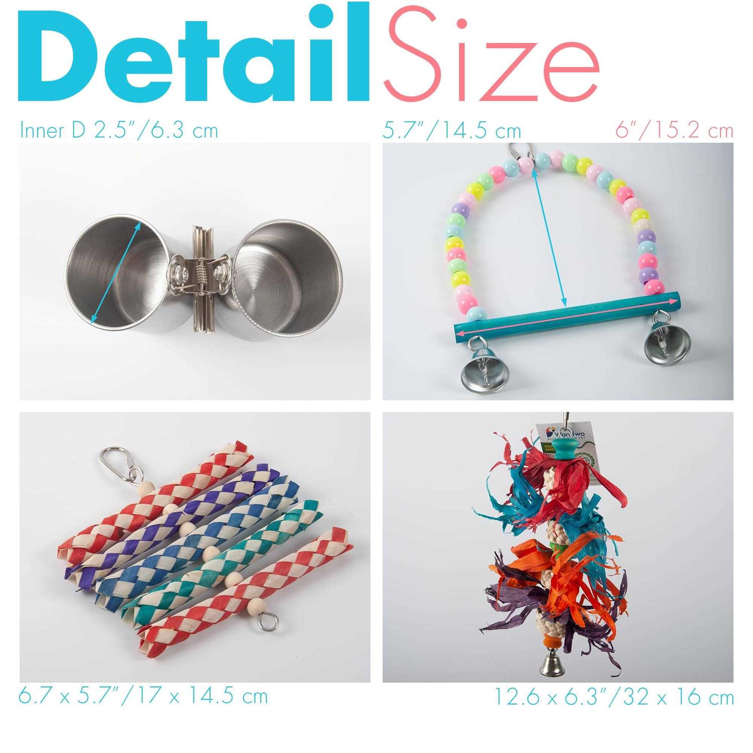 Parrot Playground Large 4 Layers Small Bird Playground Parakeet Bird Play Stand Bird Gym Parrot playpen Play Parrot Playstand Parrot tree - Nail Gallerys