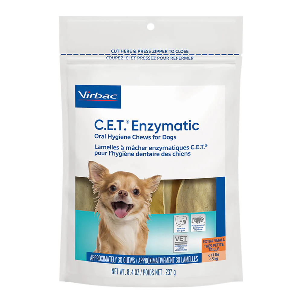Virbac C.E.T. Enzymatic Oral Chews for Dogs - Nail Gallerys