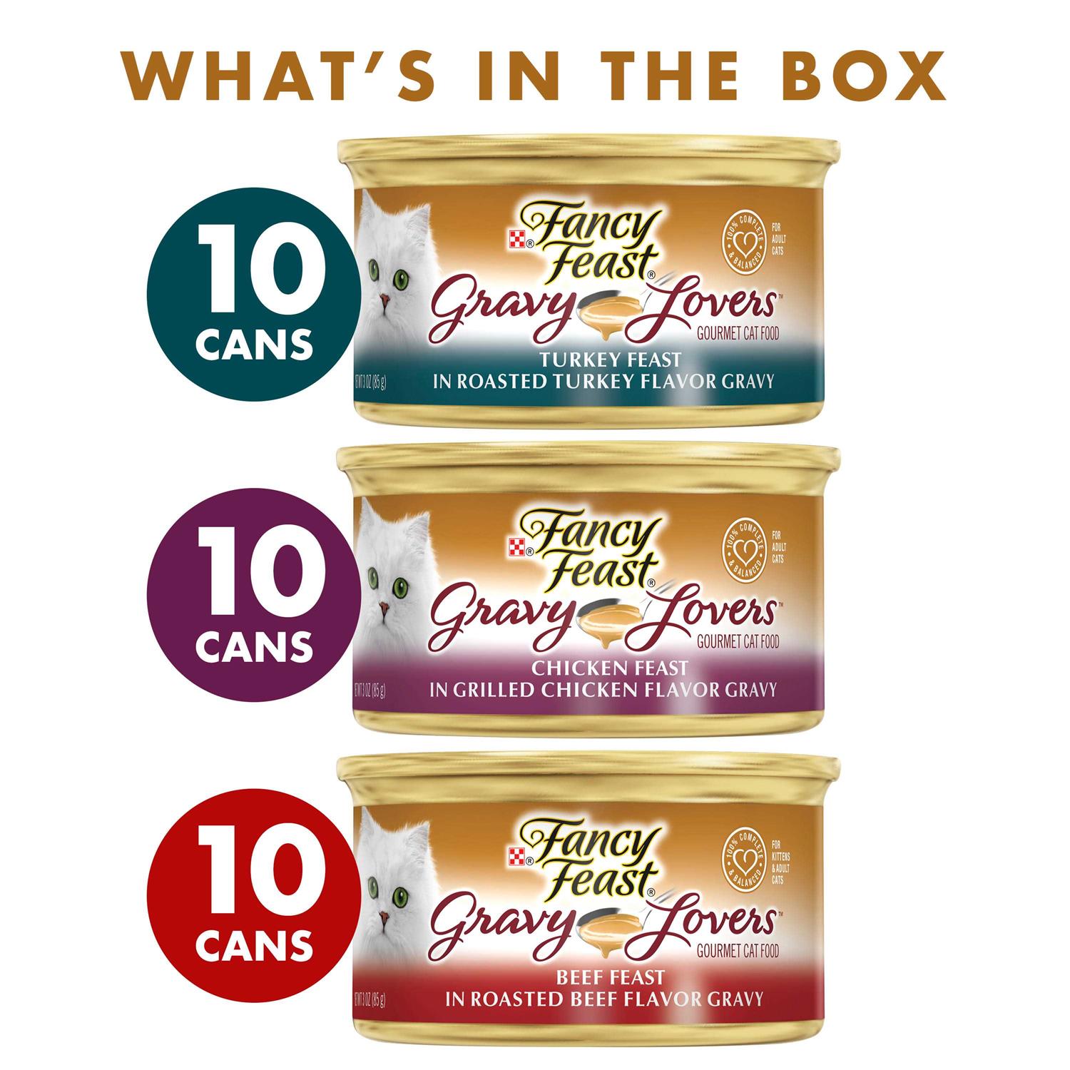 Fancy Feast Gourmet Wet Gravy Lovers Cat Canned Food - Nail Gallerys