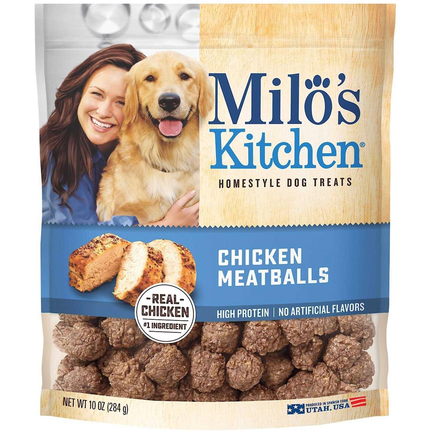 Milo’s Kitchen Chicken Meatballs Dog Treats - Nail Gallerys