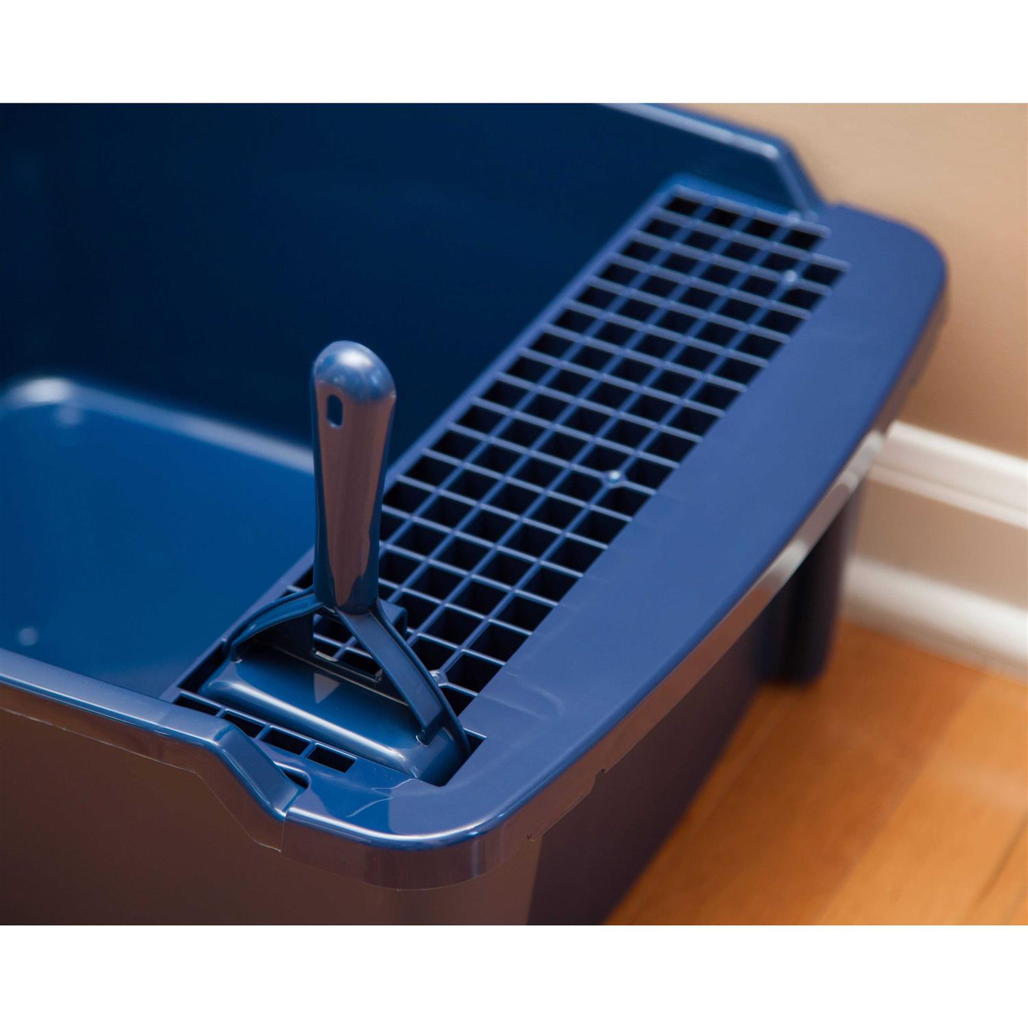 Iris USA Litter Box with Grate and Scoop - Nail Gallerys