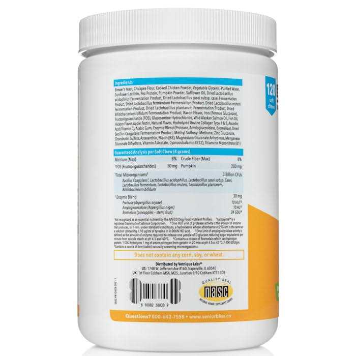 Seniorbliss Supplement for Senior Dogs - Nail Gallerys