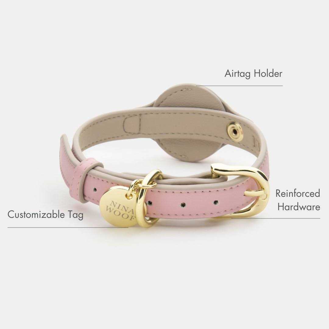 NINA WOOF Cupertino Dog Collar compatible with Airtag 2021 - Nail Gallerys