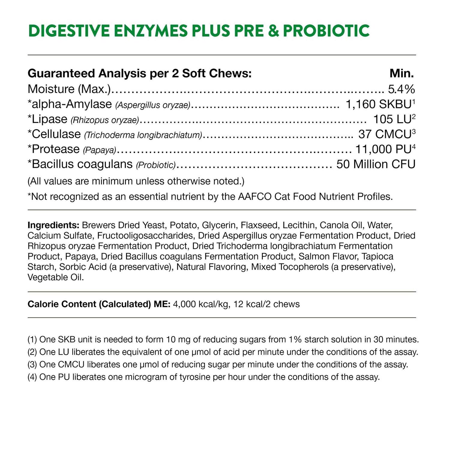 NaturVet Digestive Enzymes Plus Probiotic - Nail Gallerys