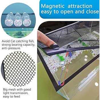 Magnetic Fish Tank lid Cover - Nail Gallerys