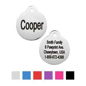 Frisco Stainless Steel Personalized Dog & Cat Tag - Nail Gallerys